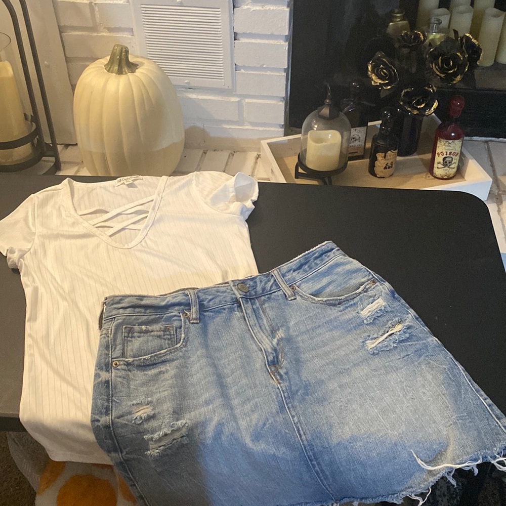 Women’s Miniskirt Outfit